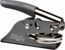Shiny Pocket Embosser  (#EM)  2&quot; Metallic Gray