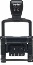 Trodat 5440 Self Inking Dater w/Blue &amp; Red Pad