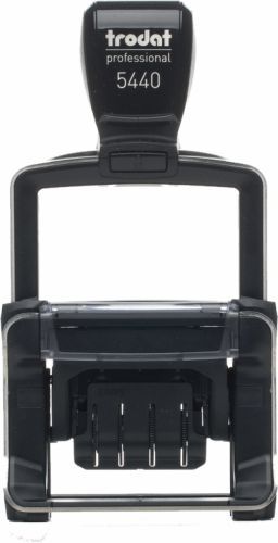 Trodat 5440 Self Inking Dater w/Blue &amp; Red Pad
