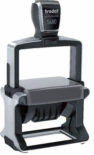 5480 Trodat Self Inking Dater w/Blue &amp; Red Pad