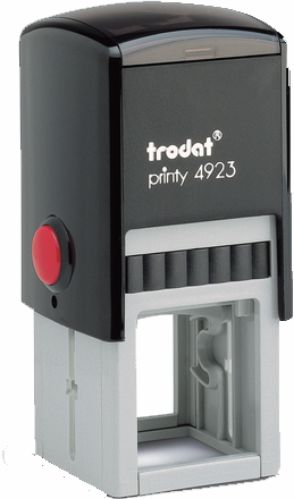 Trodat 4923 Self-Inking Printy Stamp, Square