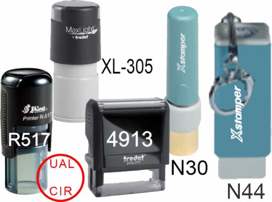Inspector, Quality Control Stamps / Importer of Record Stamp